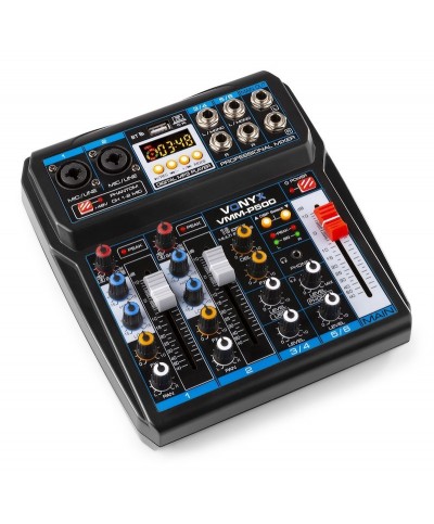 Console de Mixage Analogique VMM-P500 Vonyx USB MP3 Bluetooht