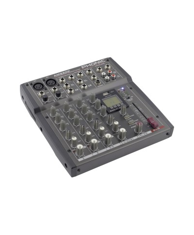 Phonic AM 220P Console de Mixage Analogique 4voies - Consoles Analogiques