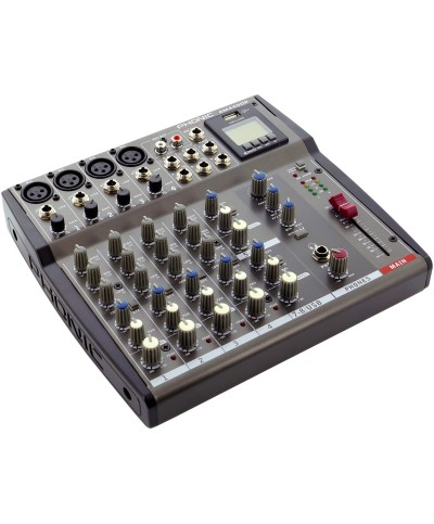 Phonic AM 440DP Console de Mixage Analogique 6voies - Consoles Analogiques