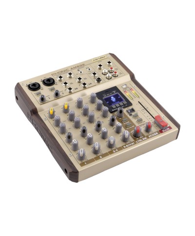 Phonic AM6GE Console de Mixage Analogique 6voies