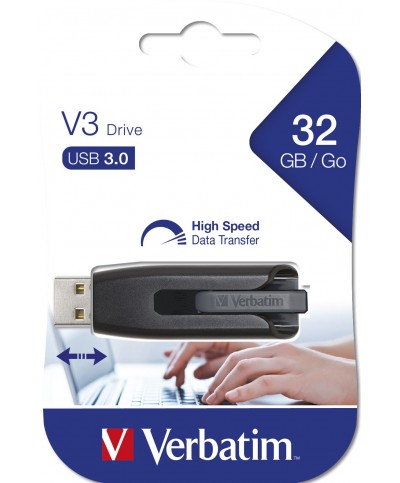 Clés USB Verbatim Store n Go V3 32GB USB Drive 3.0 gris