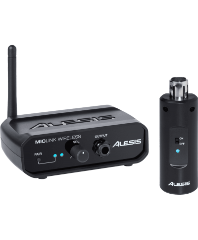 MicLink Wireless Alesis émetteur XLR et récepteur 14 canaux 
