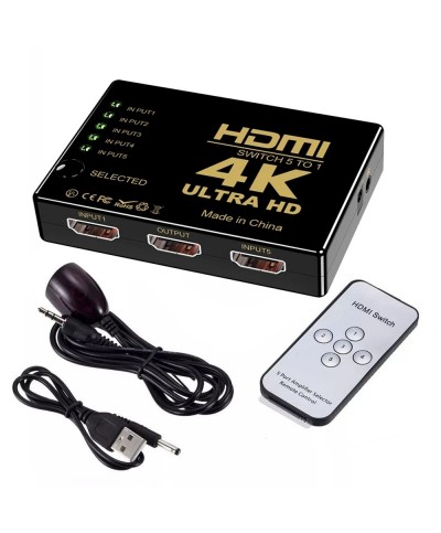 SWITCH HDMI 5 IN 4K Power Studio - Convertisseurs