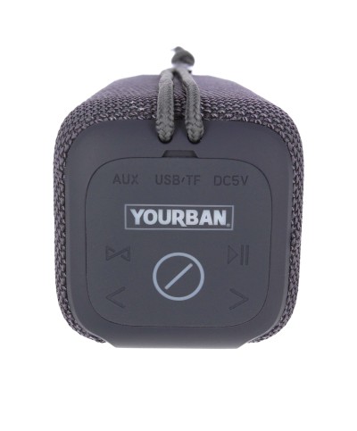 Enceinte Nomade Bluetooth Yourban GETONE 40 GREY Compacte - Couleur Gris