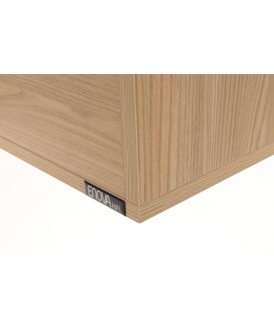 Meuble couleur bois pour 120 vinyles