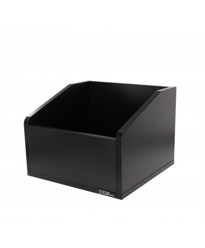 Meuble couleur noir pour 120 vinyles