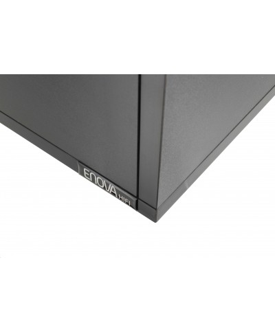 Meuble couleur noir pour 120 vinyles