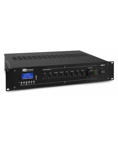 Amplificateur PUBLIC ADRESS PRM120 120W 100V 8Ω MIX 6 canaux MP3 BT