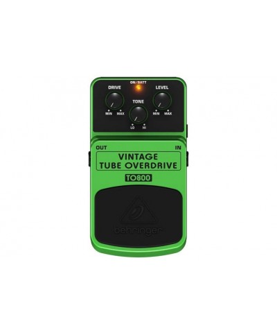 Pédale TO800 VINTAGE TUBE OVERDRIVE BEHRINGER
