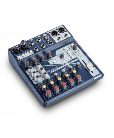 SOUNDCRAFT NotePad 8 FX console de mixage avec USB I/O effets 6 entrées