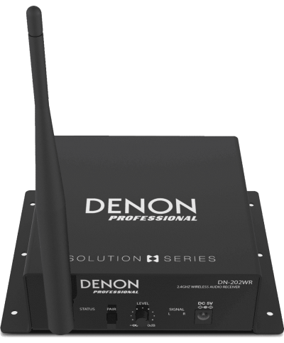 Receptor Audio Sans Fil DN202WR Denon Pro - Distribución de audio