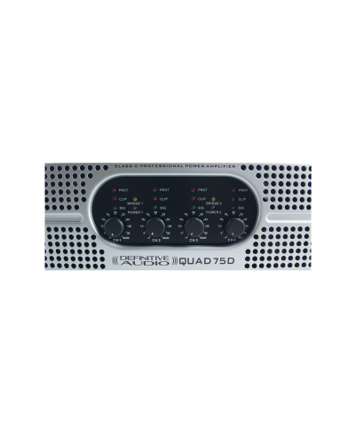 Ampli 4x75W RMS sous 4 ohms