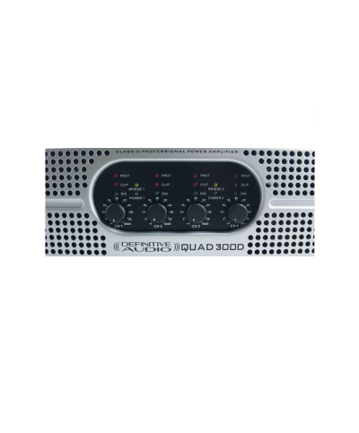 Amplificateur 4x300W RMS sous 4 ohms